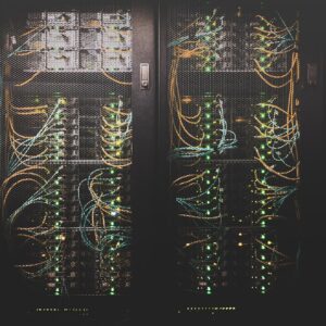 Server room with calm rack lighting — IT Guy Reno